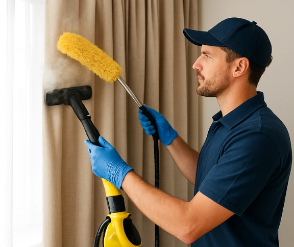Trusted residential curtain cleaning technician Matty Curtain Cleaning wattle-flat-vic QLD