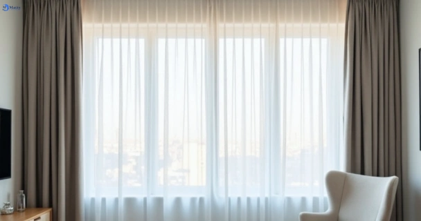 Freshly steam cleaned curtains in wattle-flat-vic QLD